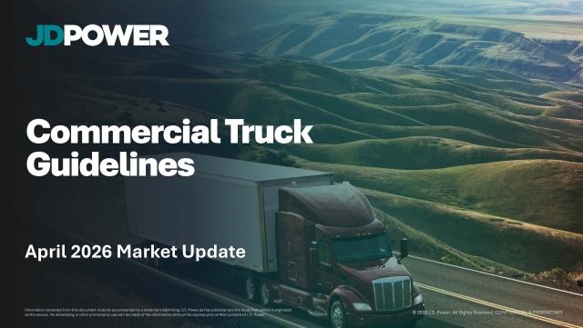 Commercial Truck Guidelines April 2026 Market Update