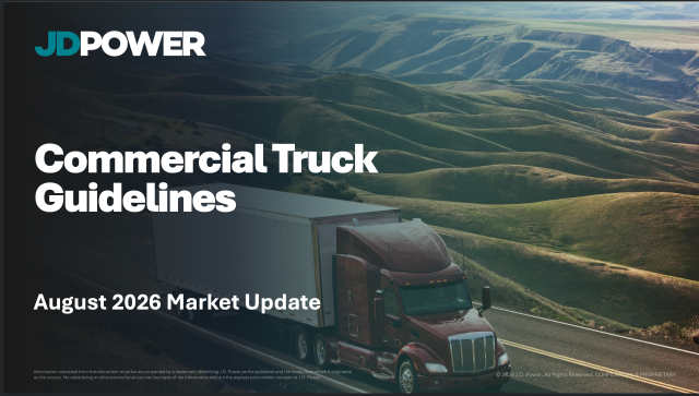 August 2026 Commercial Truck Guidelines