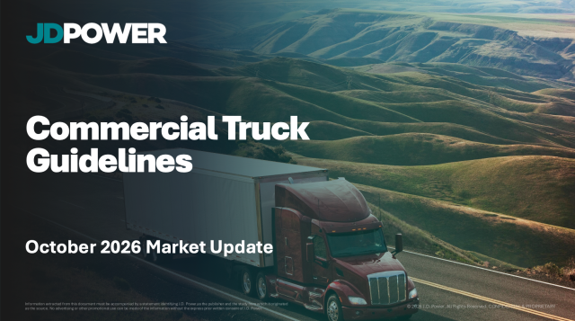 October 2026 Commercial Truck Guidelines
